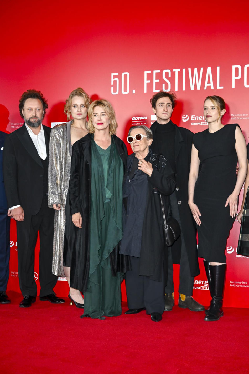 Gwiazdy podczas gali kończącej festiwal w Gdyni, wrzesień 2025 r.