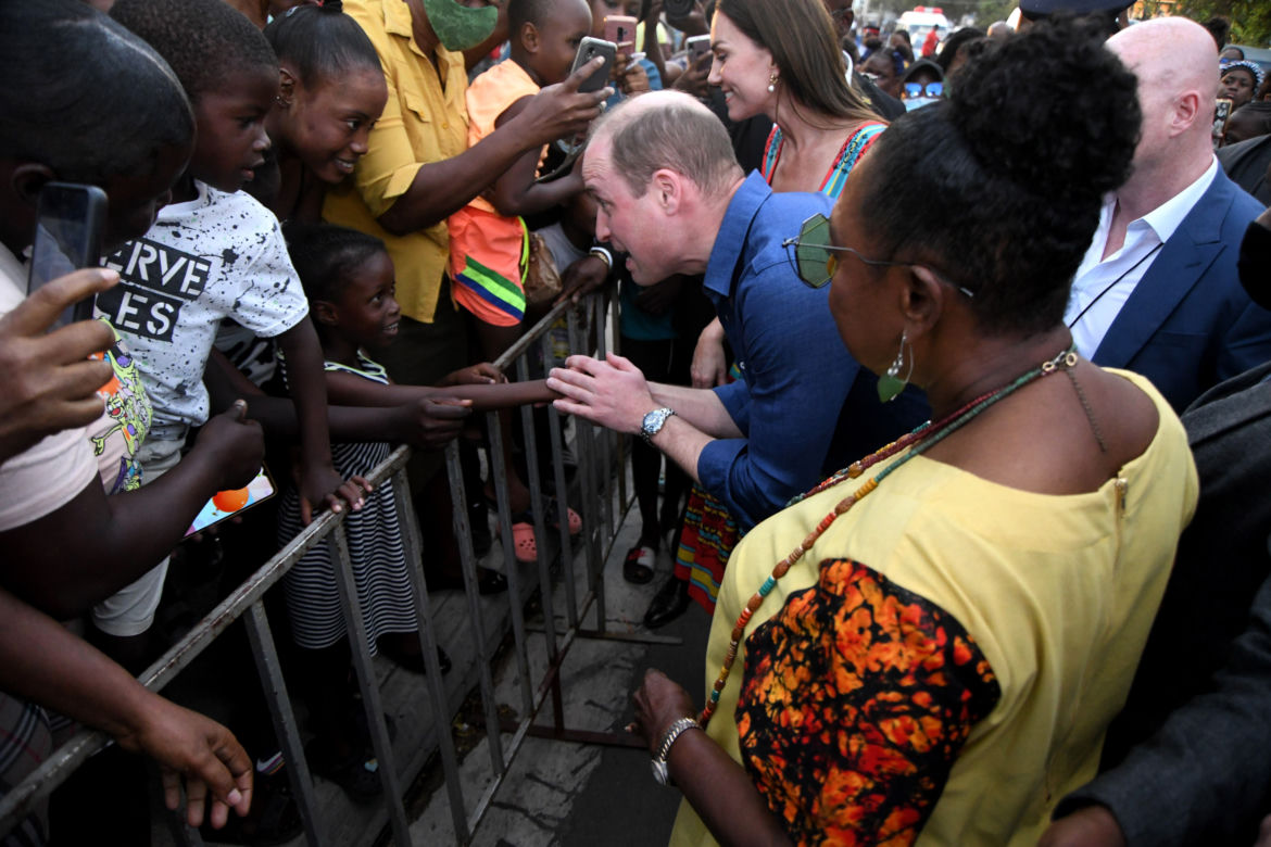 Książę William i księżna Kate z wizytą na Jamaice