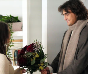 Barwy szczęścia, odc. 3354. Romeo (Jacek Tyszkiewicz), Ewa (Gabriela Ziembicka)