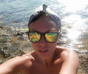 Monika Jarosińska na Ibizie