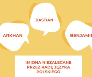 IMIONA NIEZALECANE przez Radę Języka Polskiego