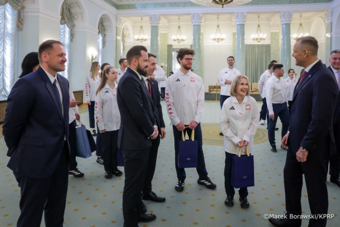 Semirunnij, Kurakowa i reszta olimpijczyków u Karola Nawrockiego