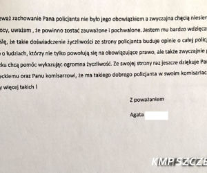 Na poszukiwania zaginionego pieska ruszył dzielnicowy ze szczecińskiego Niebuszewa