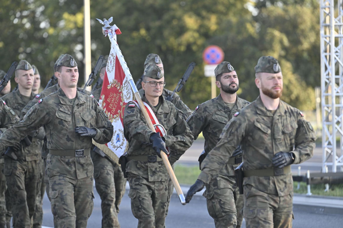 Próba generalna defilady wojskowej w Warszawie