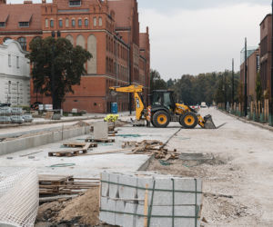 Postęp w pracach na Wałach gen. Sikorskiego w Toruniu. Zobaczcie zdjęcia z placu budowy! [GALERIA]