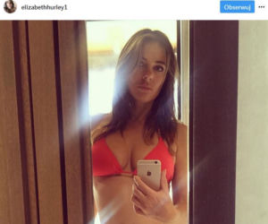 Elizabeth Hurley, Instagram