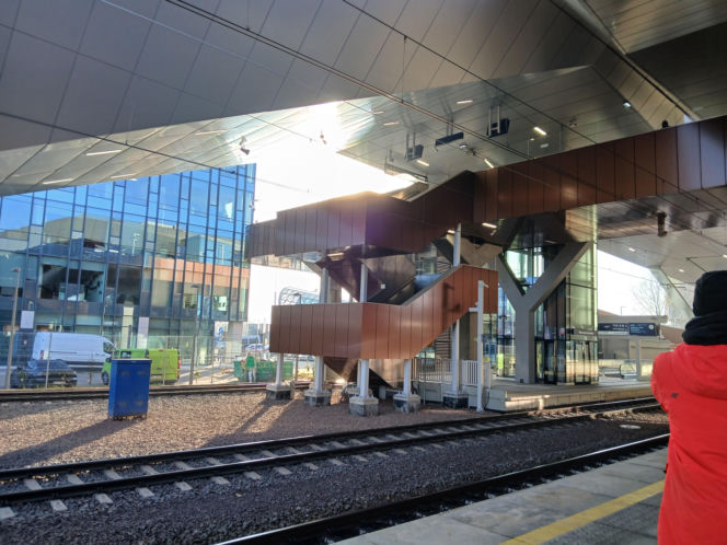 Dworzec kolejowy Warszawa Zachodnia po otwarciu