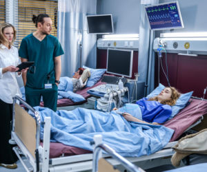 Szpital św. Anny, odcinek 98: Majka rodzi dziecko. Noworodek jest w stanie krytycznym