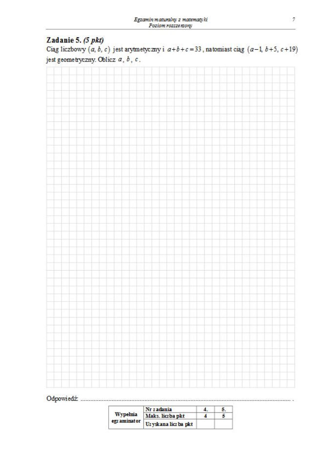 Matematyka 2013 p. rozszerzony