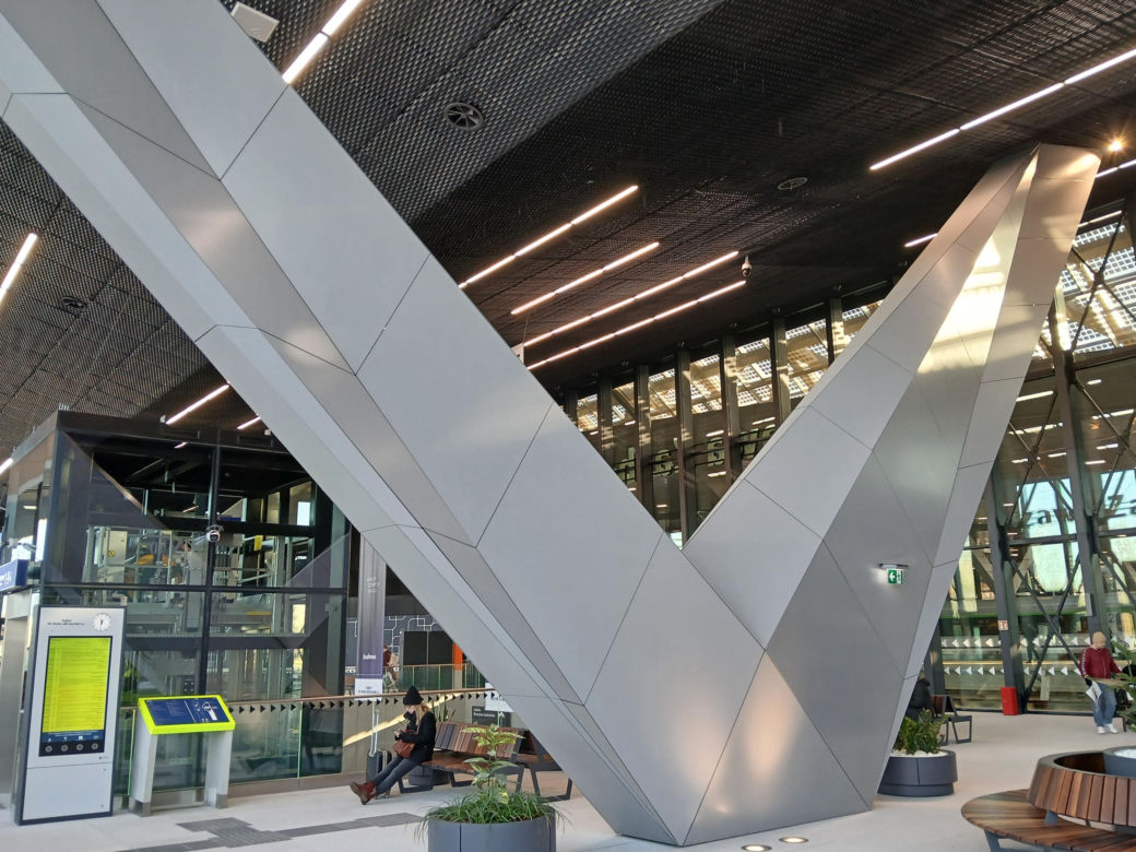 Dworzec PKP Warszawa Zachodnia po przebudowie