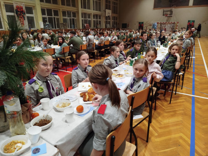 Wigilia harcerska 2025 w Siedlcach