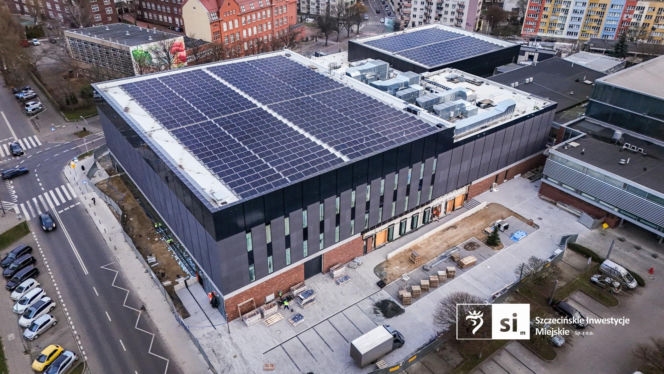 Budowa Szczecińskiego Domu Sportu - grudzień 2025