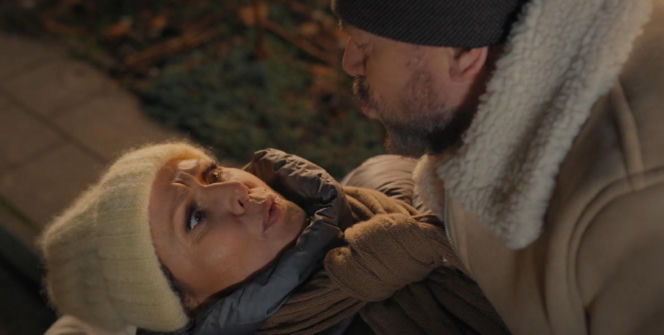 Walentynki z M jak miłość odcinek specjalny. Andrzej (Michał Milowicz), Marysia (Małgorzata Pieńkowska)