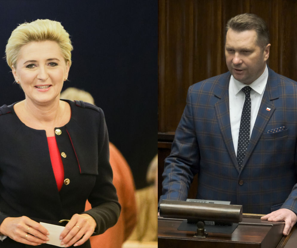 Agata Duda, minister Czarnek 