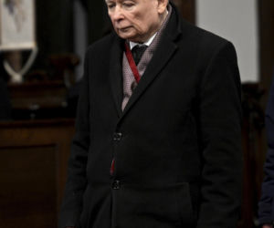 Msza za ofiary Smoleńska w Archikatedrze. Obecni Nawrocki i Kaczyńska