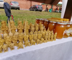 Pomarańczowi rowerzyści najechali zamek w Szymbarku