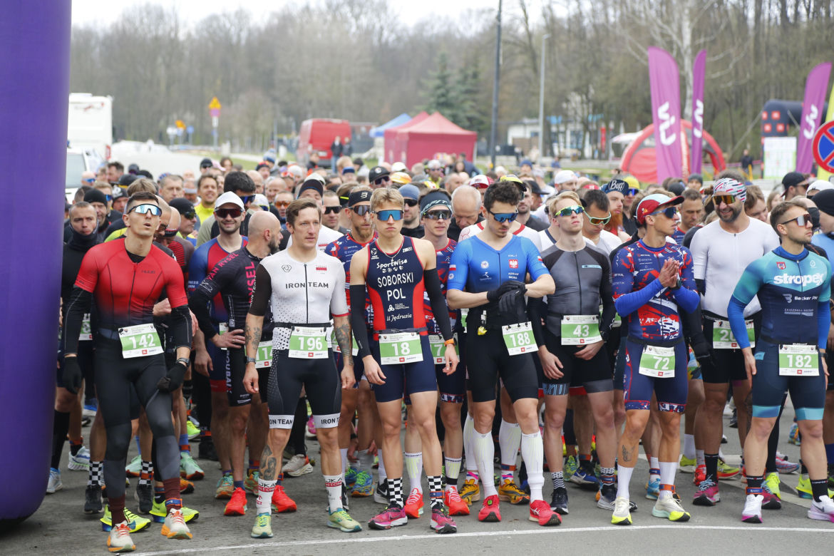Silesiaman Duathlon Katowice w Dolinie Trzech Stawów. Na starcie stanęło 250 osób