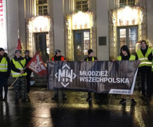 Manifestacja w obronie węgla