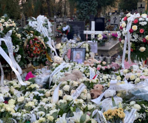 Grób zamordowanej Danusi