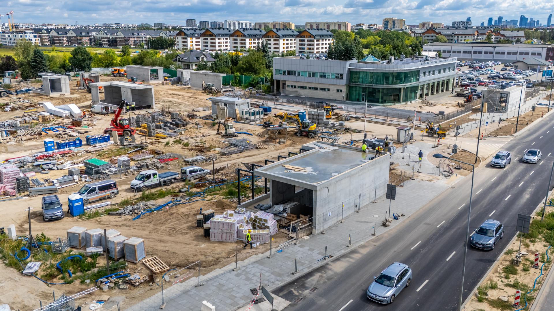Budowa 3 końcowych stacji 2. linii metra na Bemowie