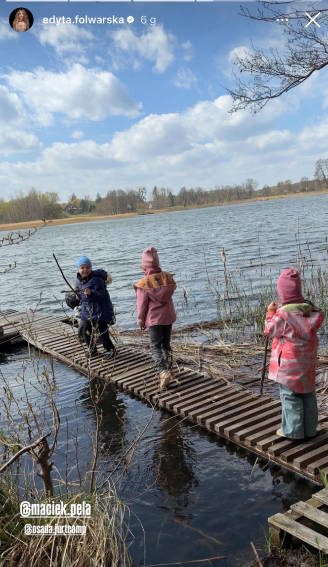 Pela i Folwarska przyłapani na Mazurach