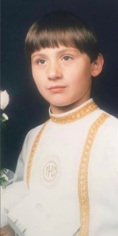 Marcin Najman w dzieciństwie