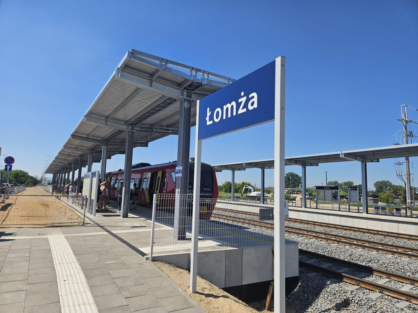 Nowa stacja kolejowa w Łomży w 2026 r.
