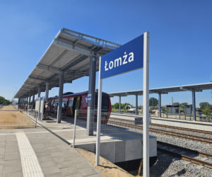 Nowa stacja kolejowa w Łomży w 2026 r.