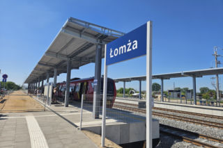 Nowa stacja kolejowa w Łomży w 2026 r.