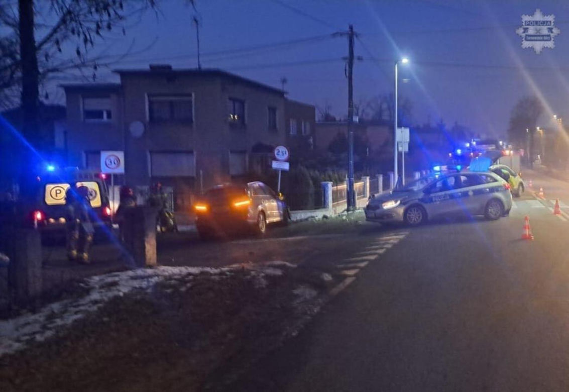 Zderzenie w Tarnowskich Górach. Kierowca zasnął za kierownicą
