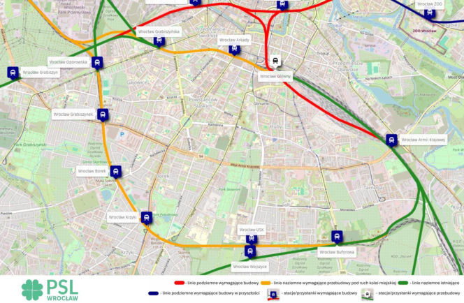Koncepcja budowy metra we Wrocławiu