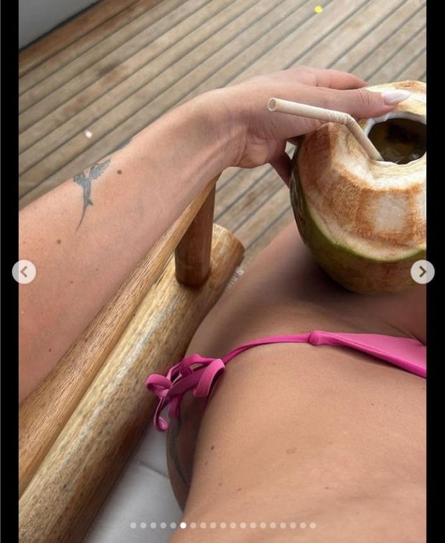 Alisha Lehmann na Ibizie