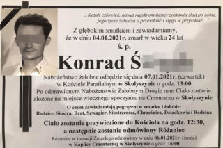 Młody strażak umarł przez powikłania pocovidowe. Konrad miał tylko 24 lata  [GALERIA] 