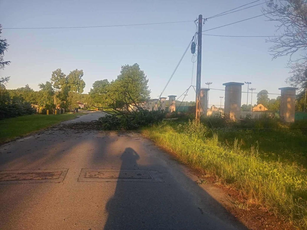 Burza w Świętokrzyskiem