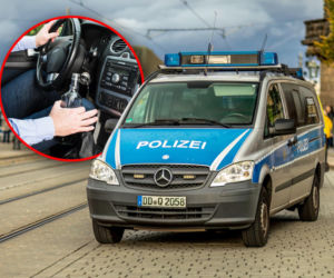 Polak staranował siedem samochodów w Dreźnie. Był pijany i pod wpływem narkotyków