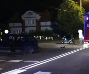 Przejechała przez znak STOP. Cztery osoby zostały poważnie ranne