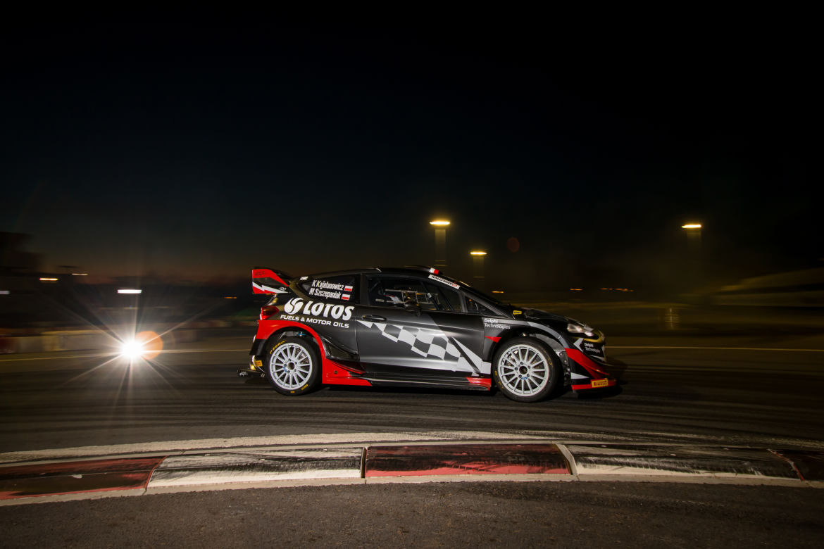 Ford Fiesta WRC Kajetana Kajetanowicza na 56. Rajd Barbórka