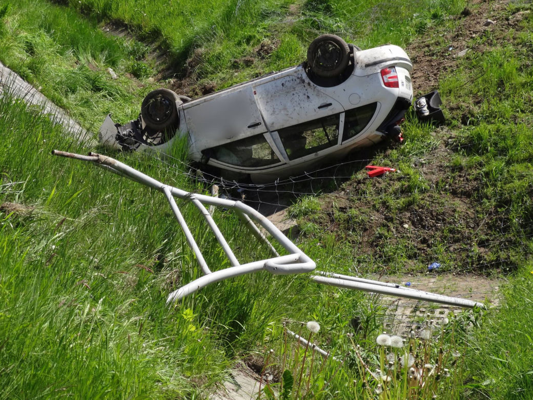 Wypadek na A4 za węzłem Bieżanów. Zginął młody mężczyzna [ZDJĘCIA]