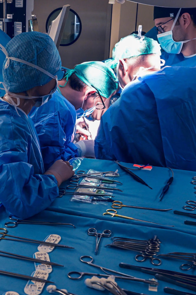 Lekarze WUM usunęli guza z wątroby poza ciałem. Pierwsza taka operacja w Polsce