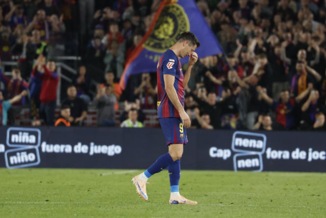 Pożegnanie Lewandowskiego na Camp Nou
