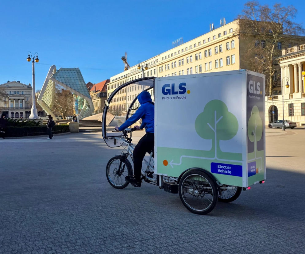 Cargo rowery GLS Poznań
