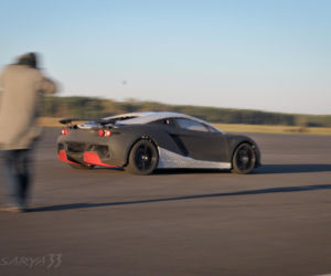 Arrinera Hussarya podczas testów