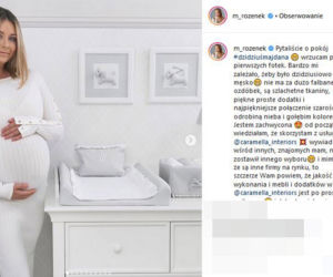 Małgorzata Rozenek - Majdan pokazała pokoik dla dziecka 