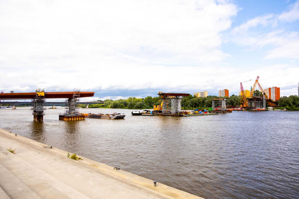 Kładka pieszo-rowerowa Warszawa