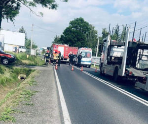 Wypadek w miejscowości Zelczyna