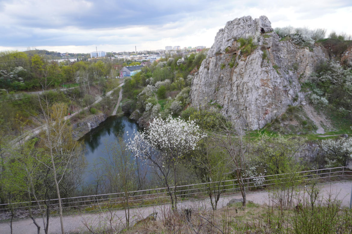 Panorama Kielc z Kadzielni. Podziwiamy piękne widoki
