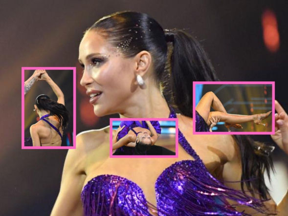 Wirujące ciało Natsu niemal zupełnie odkryte! Widzowie TzG nie mogli się skupić. Na zdjęciach wszystko widać