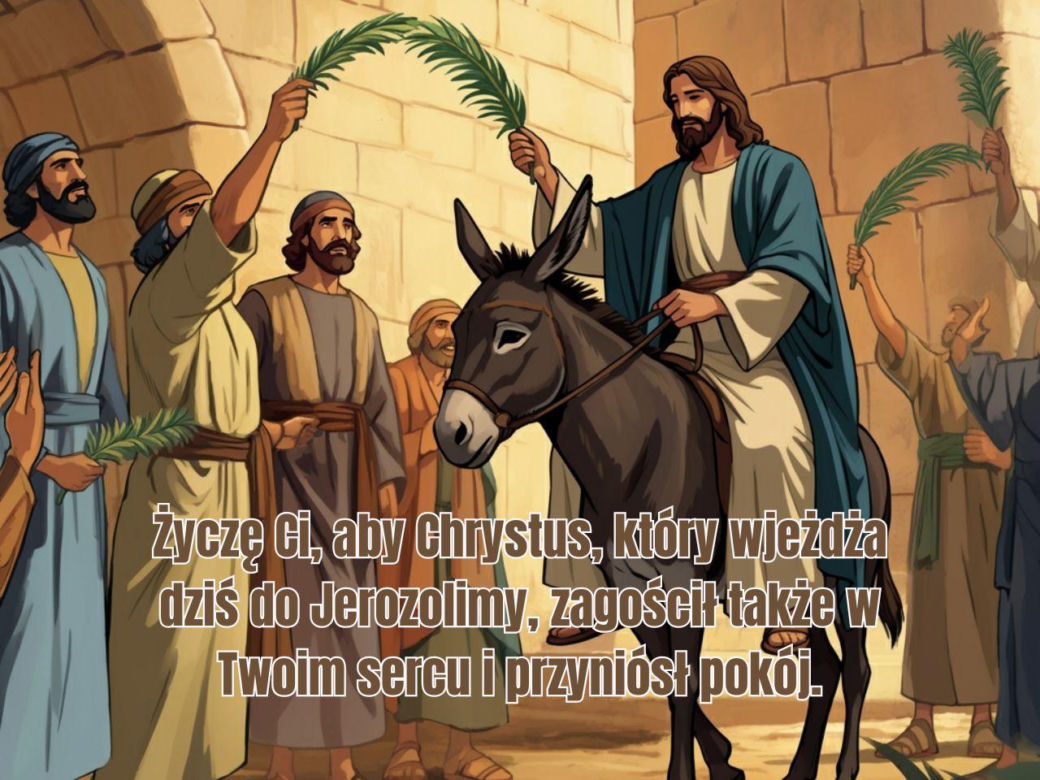 Życzenia i kartki na Niedzielę Palmową