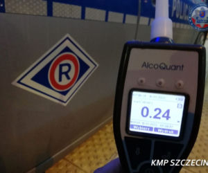 Pijany kierowca autobusu. Miał zawieźć ludzi ze Szczecina na Ukrainę