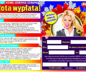 SUPER INFO: Loteria JESIENNA ZDRAPKA